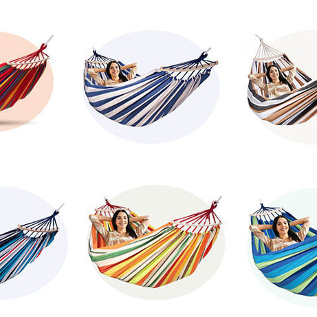 Wholesale Swing Portable Outdoor Camping Hammock Canvas Hammock Bed