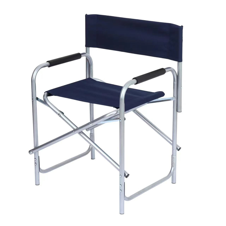 Lightweight Professional Folding Aluminum Director Chair Durable Outdoor Portable Director Chairs With Side Table And Bags