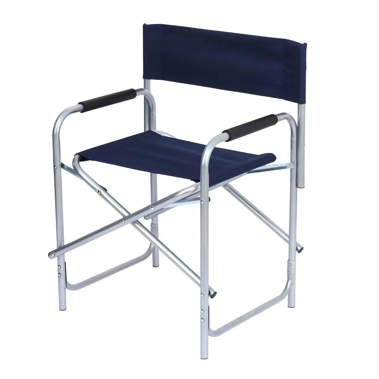 Lightweight Professional Folding Aluminum Director Chair Durable Outdoor Portable Director Chairs With Side Table And Bags
