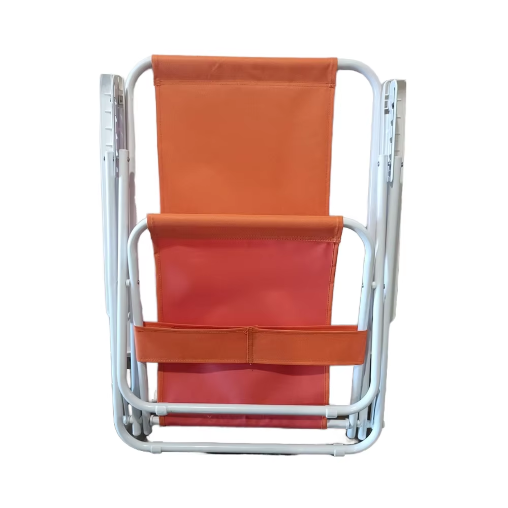 Customized Portable Folding Chair Six Position for Outdoor Oxford Fabric Fishing Beach Camping Furniture