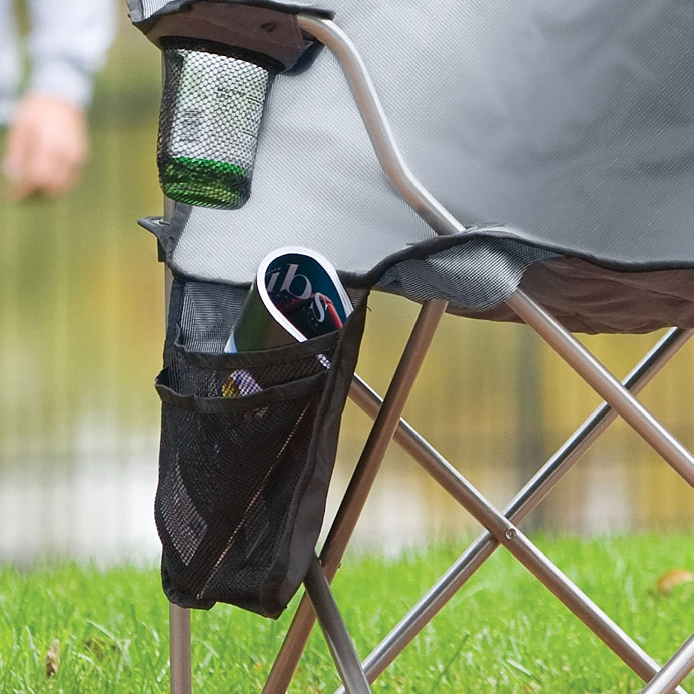 High Quality Lightweight Outdoor Folding Camping Chair with Cup Holder