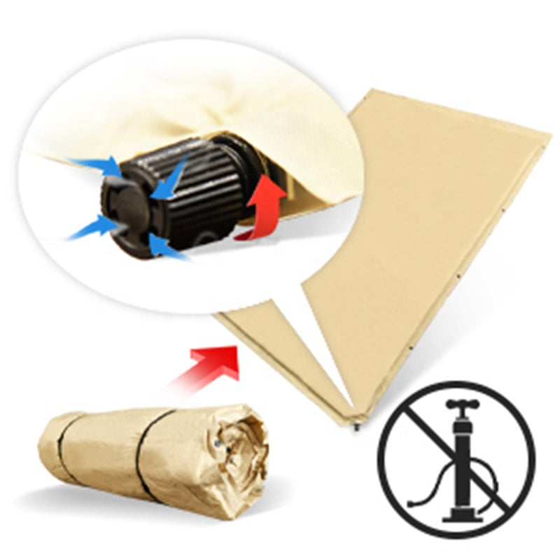 High Quality 1.97 Inch Camping Pad Hiking Ultralight Easy to Set Up Self-Inflating Camping Mat