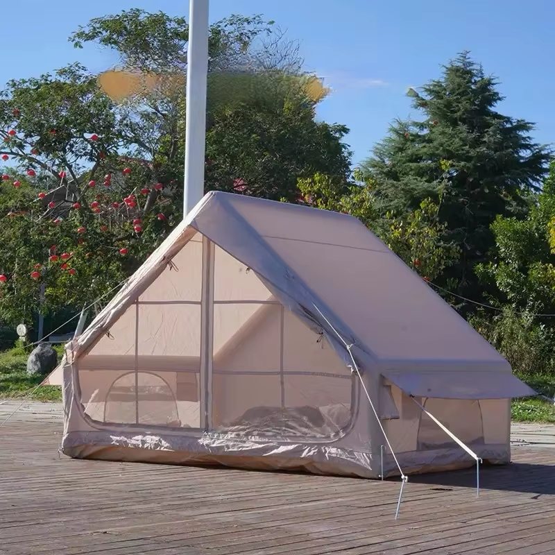Outdoor Portable Waterproof Oxford Cloth Camping Tent air Inflatable Tent