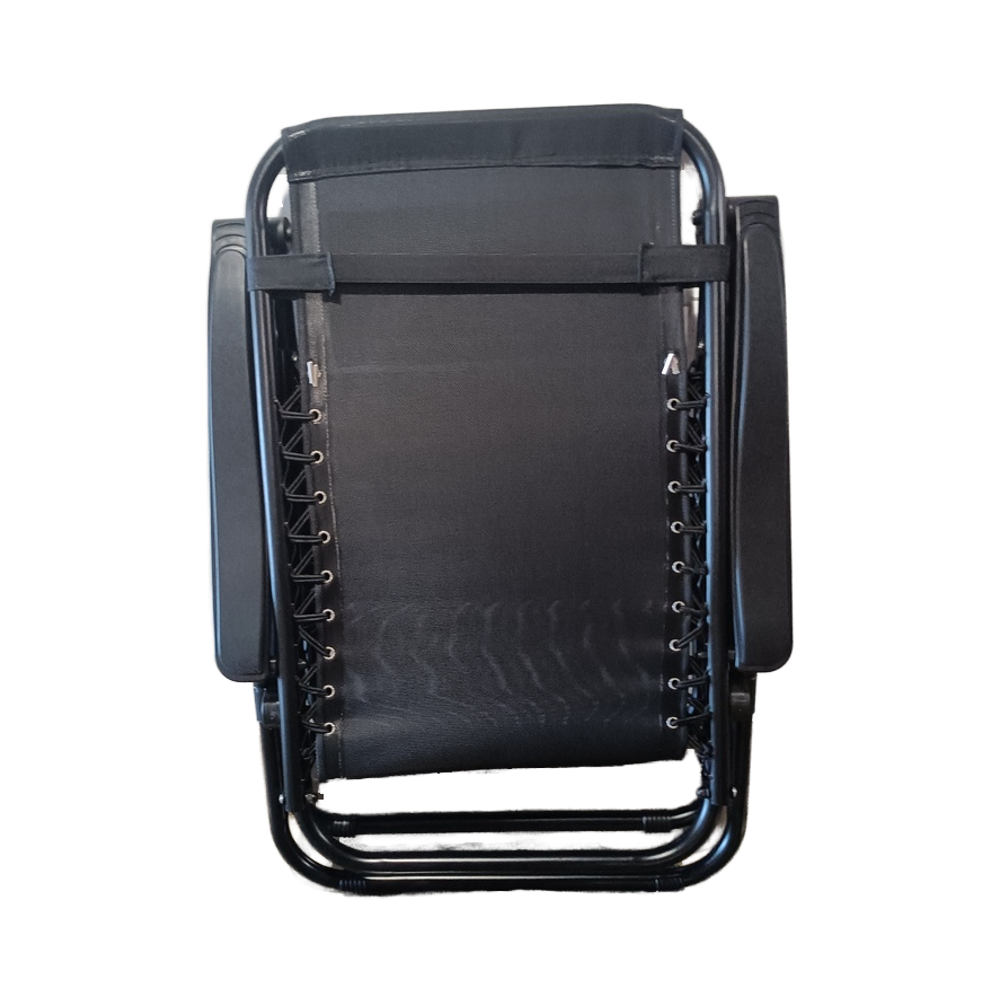 Basic Promotional Outdoor Adjustable Zero Gravity Sun Lounge Folding Garden Patio Deck Bench Chair Recliner