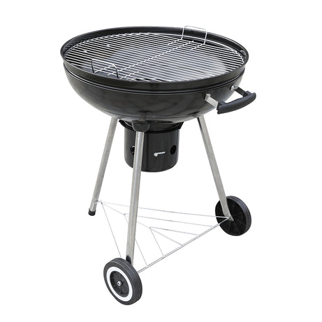 OEM Barbecue/BBQ Outdoor Griller Black Egg Kamado Charcoal Grills with Mobile Tripod