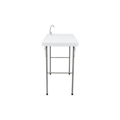 Wholesale folding cleaning table convenient outdoor camping picnic 32 inch foldable fish table