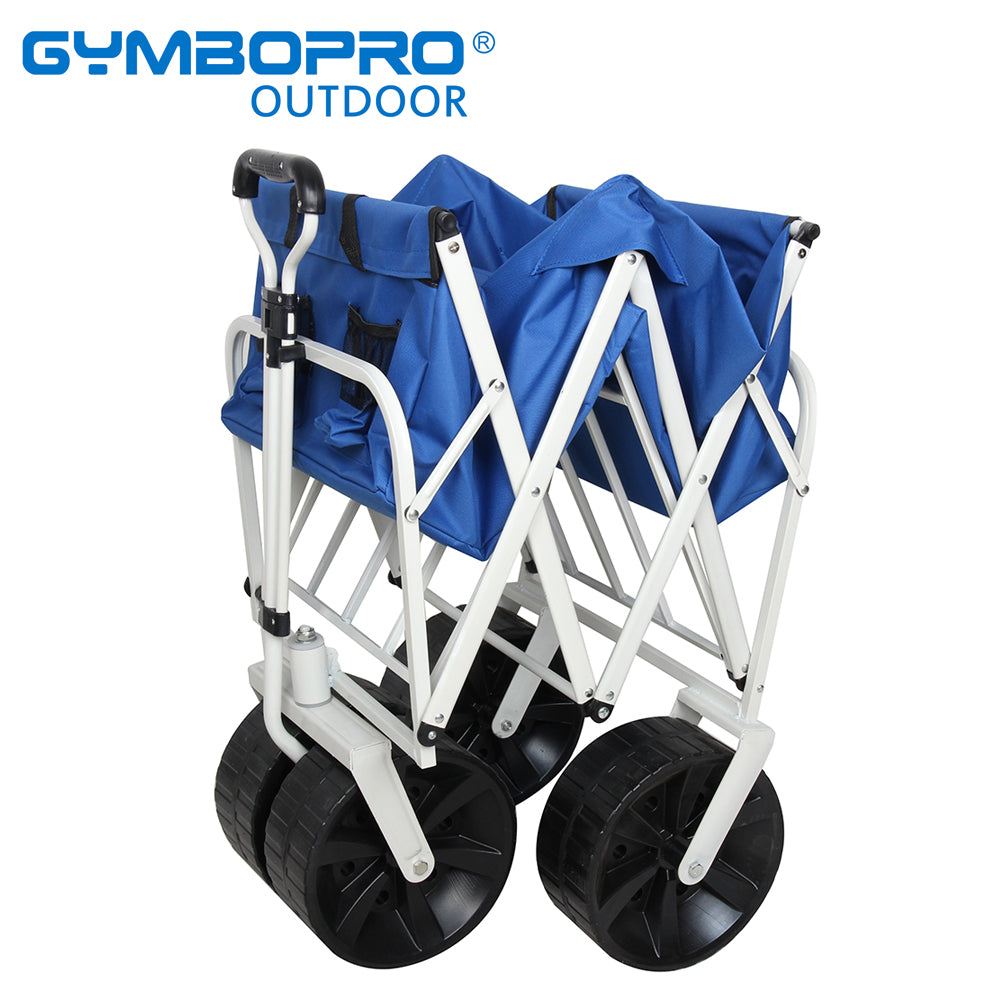 Heavy duty All Terrain Collapsible wagon beach trolley cart Folding Beach Wagon