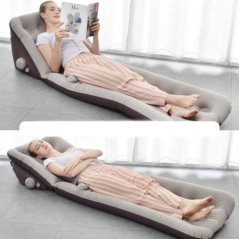 2 in 1 Inflatable Lounger air Mattress Office Nap Sofa Bed Mattress Custom air Bed Mattress