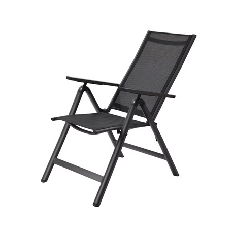 Outdoor Folding Lounge Chair Stackable Aluminum Garden Chair For Wholesale