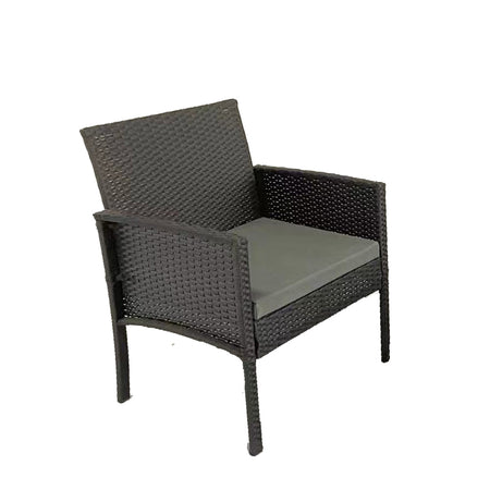 Patio Rattan Wicker Sofa Set Garden Sets Table and Chairs Set Outdoor Injection PP Rattan Furniture