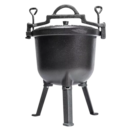 Outdoor Camping Pressure Cooker Cauldron Cooking Cast Iron Pots With Three Legs