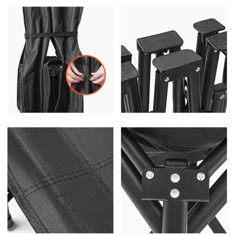 Outdoor Travel Camping Bed Ultra-light Folding Mountaineering Lightweight Office Portable Folding Bed Lounge Chair