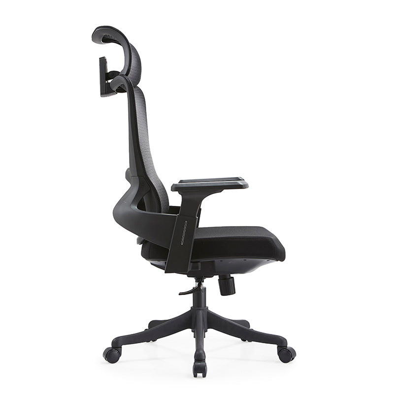 Modern High Back Mesh Ergonomic Office Chair with Adjustable Headrest