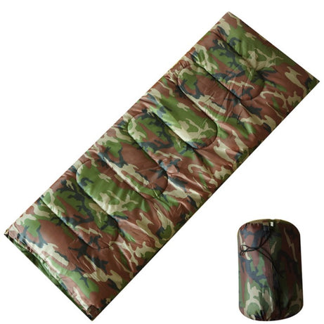 Sleeping Bag 4 Season Adult Outdoor Thickened Cotton Portable Camping Sleeping Bag Waterproof