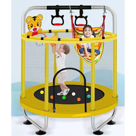 Adults Park Kids Indoor Amusement Family Home Trampoline Toys Indoor Outdoor Baby Trampoline With Enclosure Net