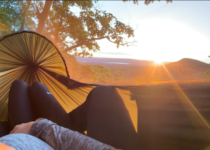 High Quality Summer Outdoor Portable Camping Double Person Sturdy Nylon Ripstop Swings With Mosquito Net Hammock Hammock