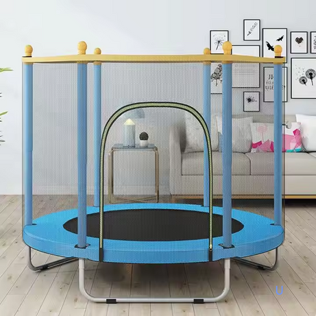 Outdoor Indoor Professional Safe Net Fitness Round Jumping Kids Trampoline