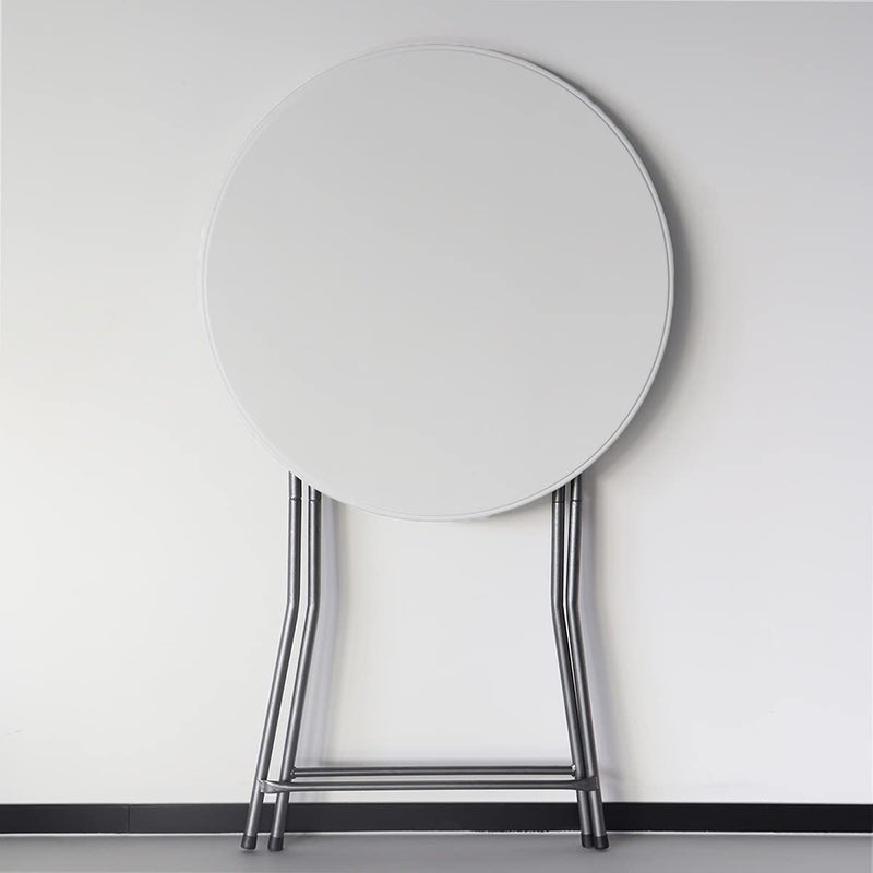 Outdoor Wedding Outdoor Round Portable Folding White Plastic Folding Table
