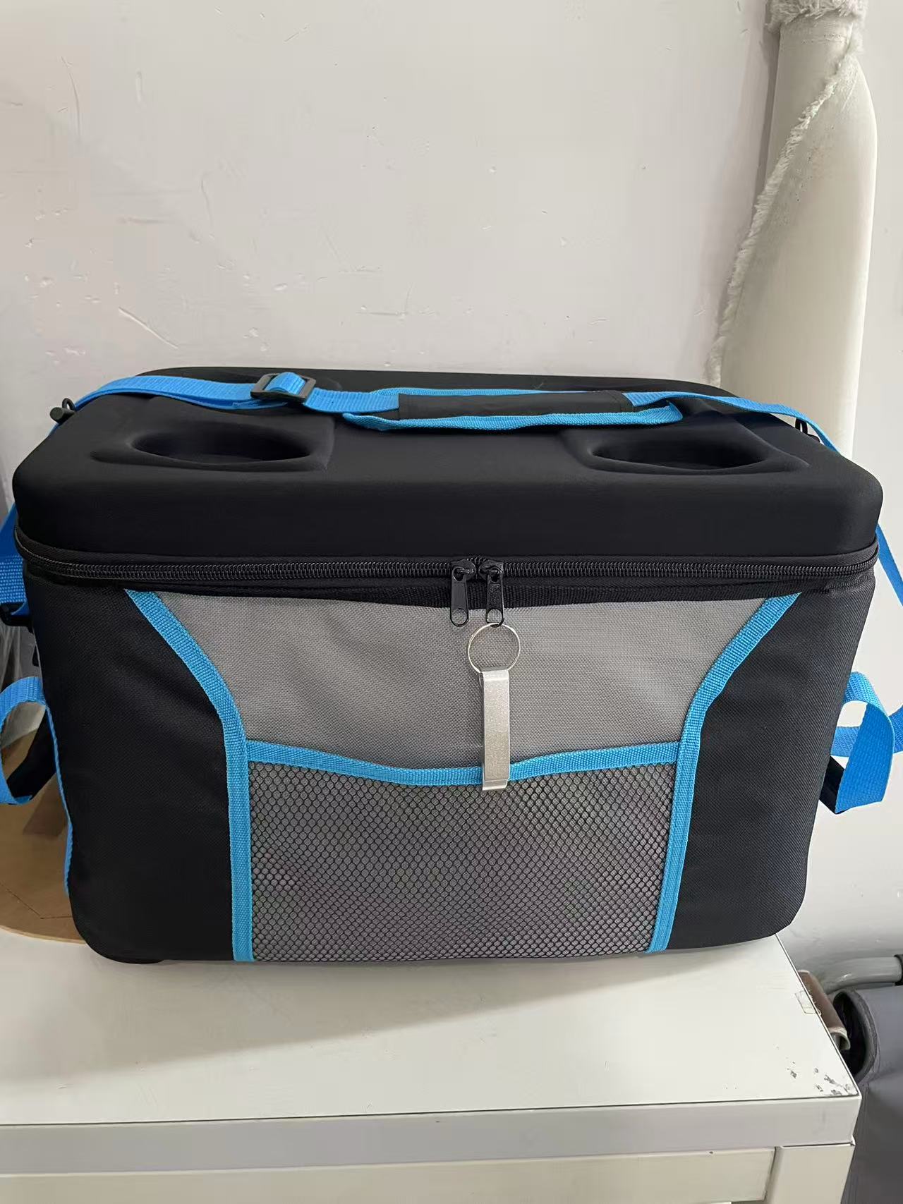 Large Capacity Custom logo Collapsible Soft Insulated Cooler Lunch Bag Foldable Cooler Bag