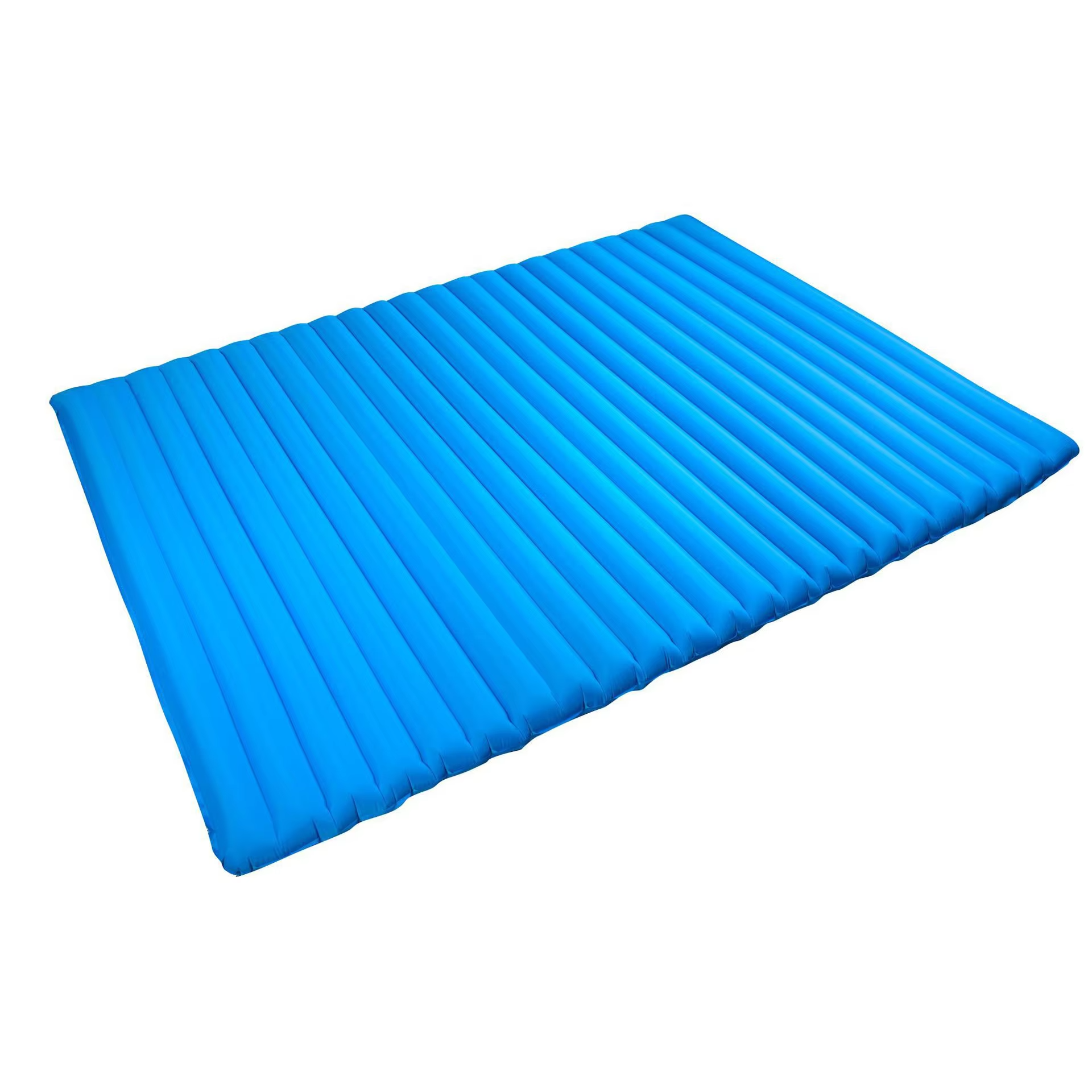 Customized Durable Nylon Extended And Thickened Inflatable Sleeping Mat For Outdoor