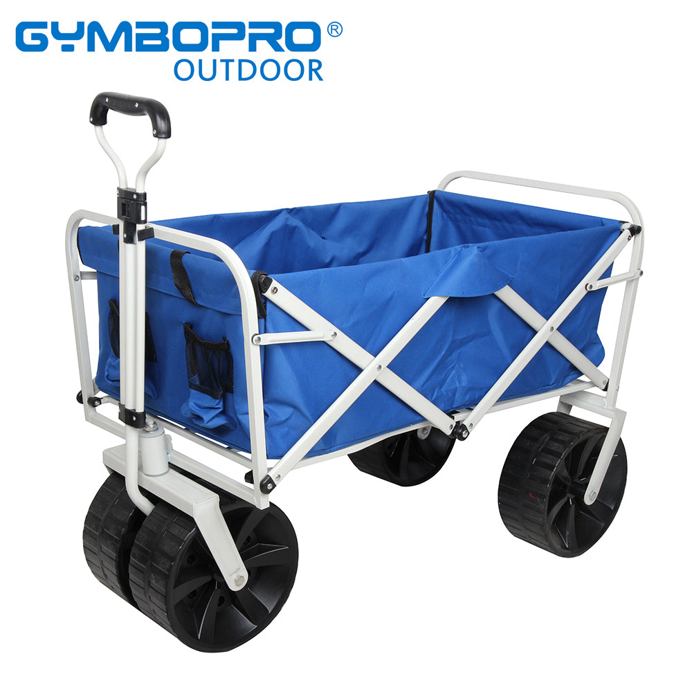 Heavy duty All Terrain Collapsible wagon beach trolley cart Folding Beach Wagon