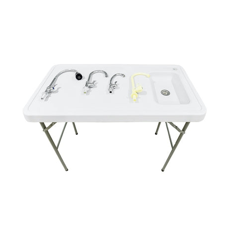 Wholesale folding cleaning table convenient outdoor camping picnic 32 inch foldable fish table