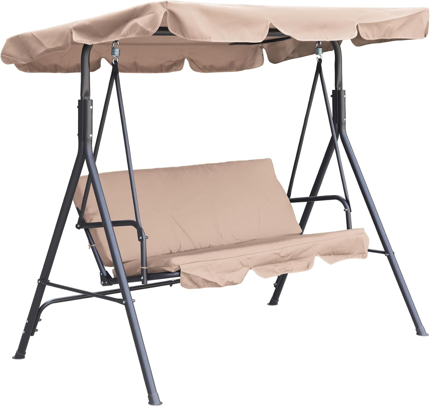 New Products Three Seats Garden Swing Chair Hanging Chair