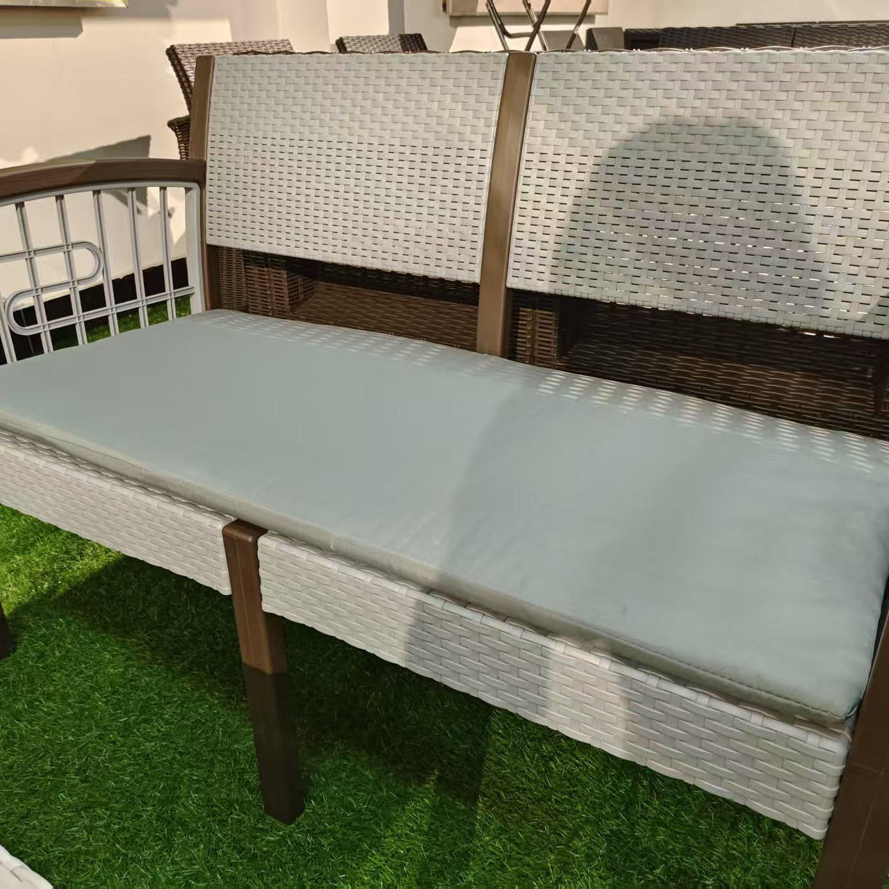 Outdoor Furniture Waterproof Outdoor Garden Sofa PE Wicker Rattan Patio Set