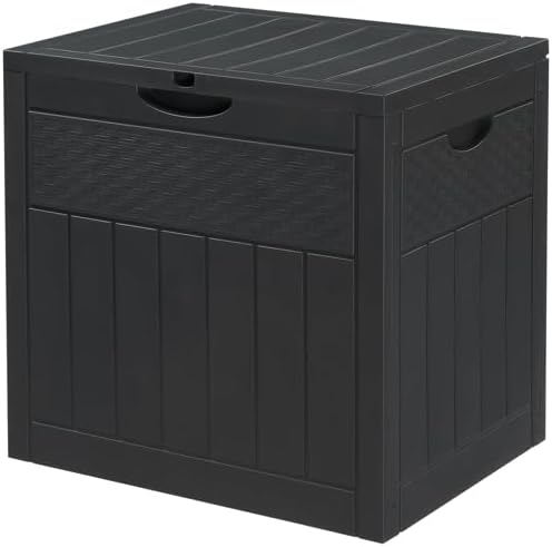 126L Garden Outdoor Waterproof Plastic Deck Storage Box