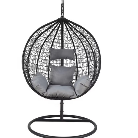 Popular Outdoor Garden Hanging Egg Chair Swing Chair Hanging Basket Chair For Wholesale