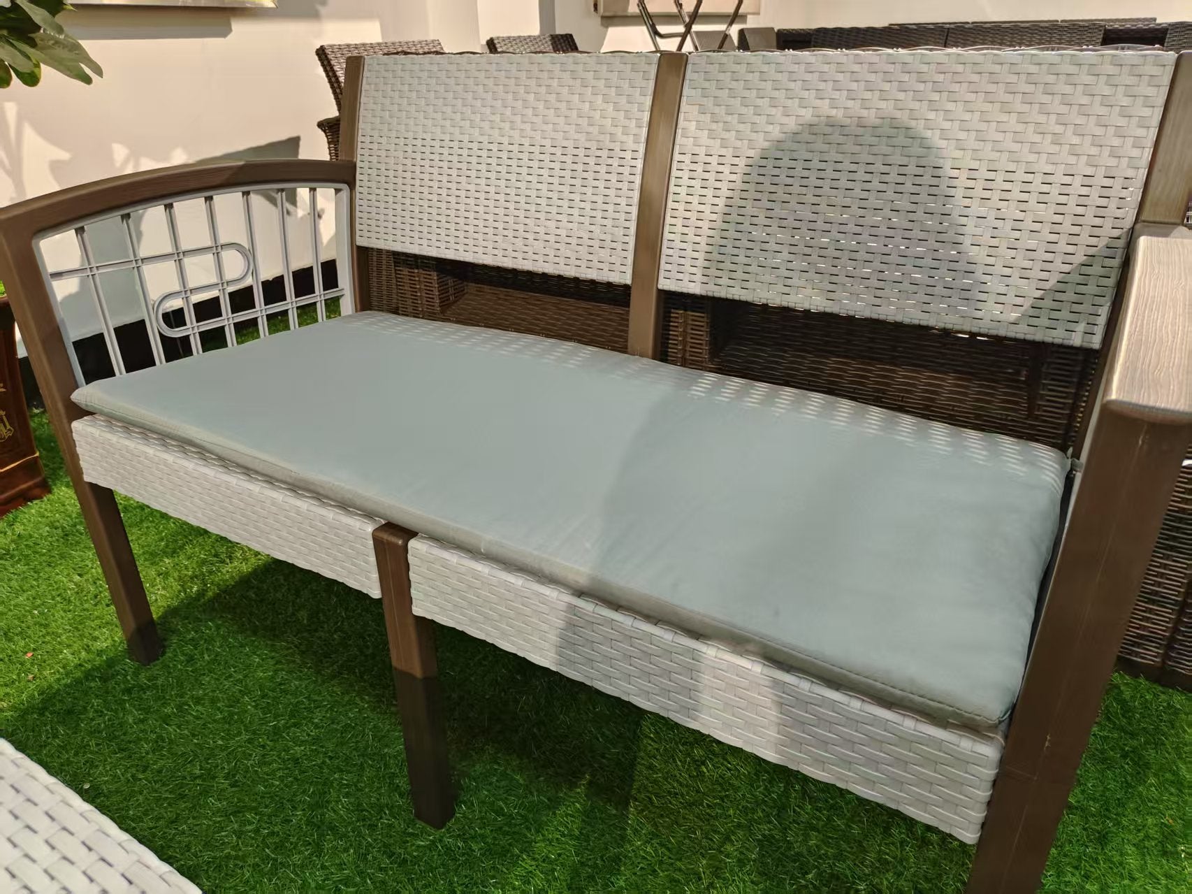 Outdoor Furniture Waterproof Garden Sofa PE Wicker Rattan Patio Set