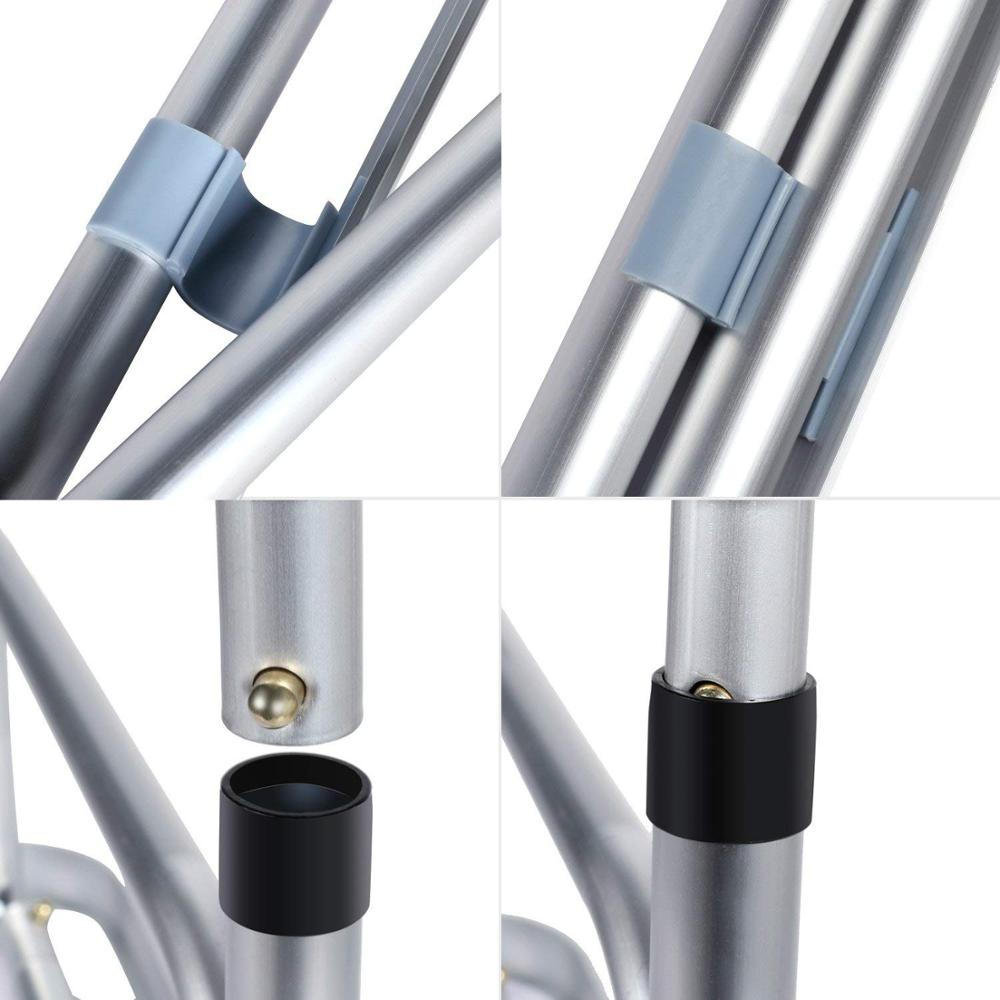 Outdoor Adjustable Lightweight Portable Aluminum Folding Table