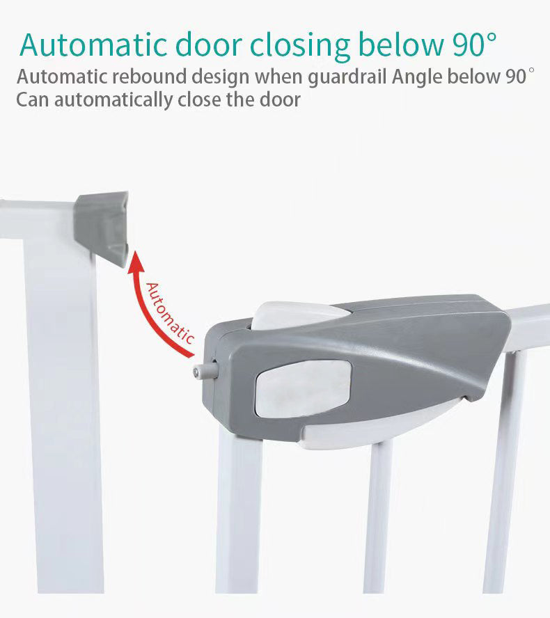 Pressure Mounted Auto Close Steel Pet Gate Safety Gate Heat Treated Fencing Trellis Security