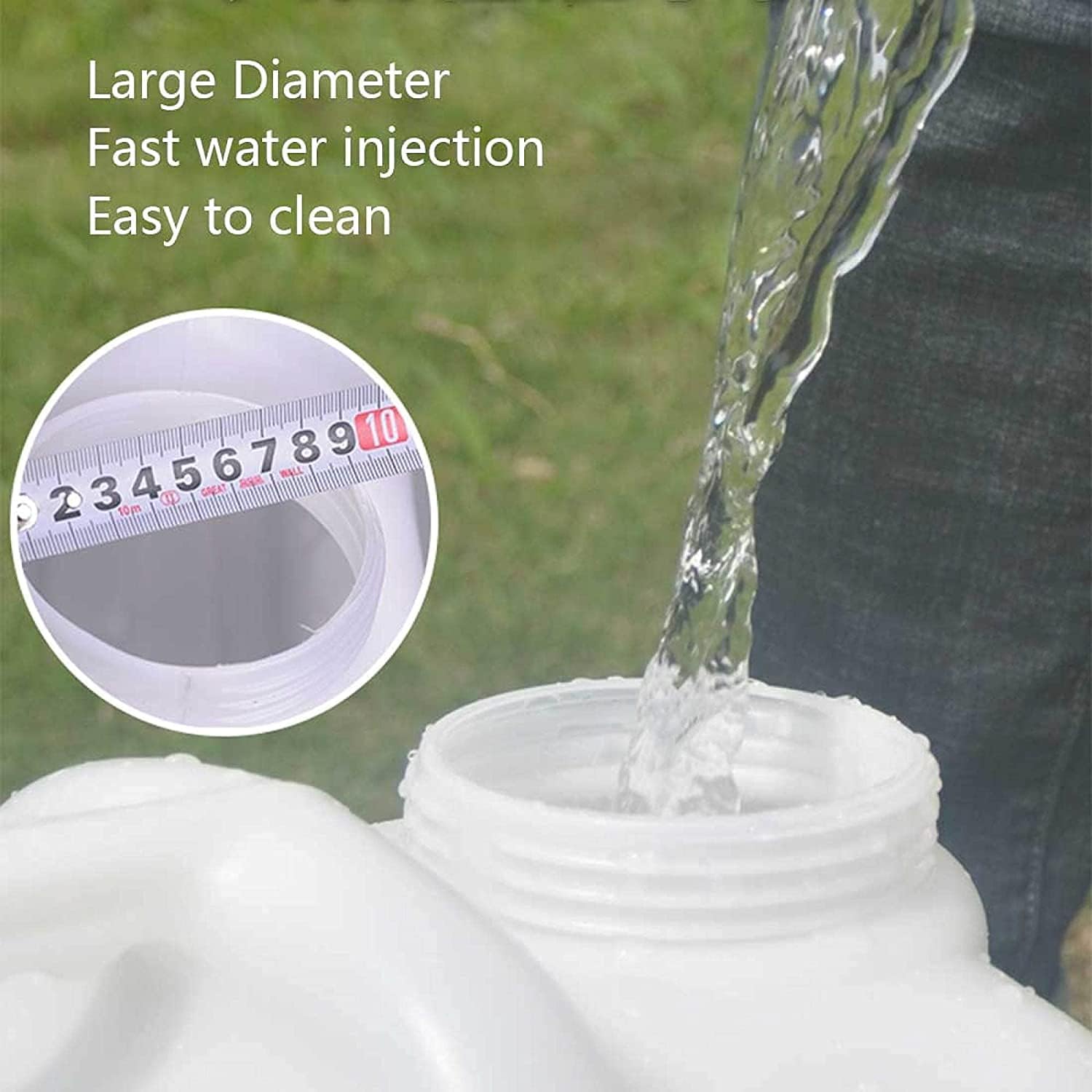 Wholesale 18L Car Container Water Carrier Outdoor Folding Camping Water Bag With Faucet