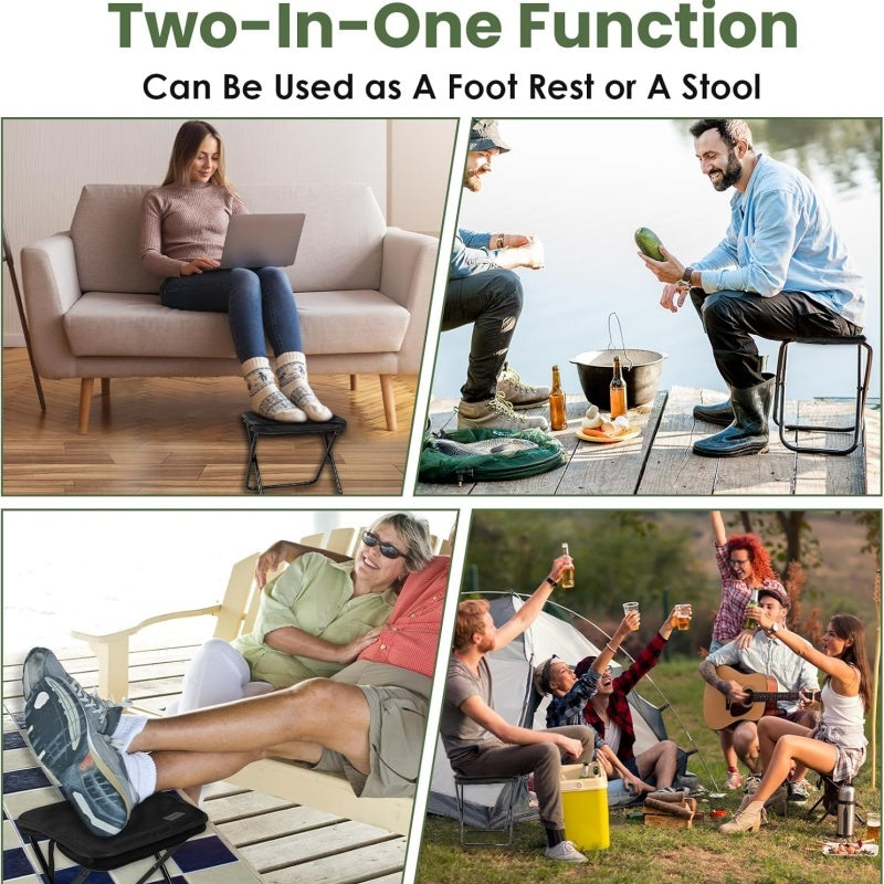Outdoor Ultralight Lightweight Portable Folding Camping Stool for Travel Hiking Picnic
