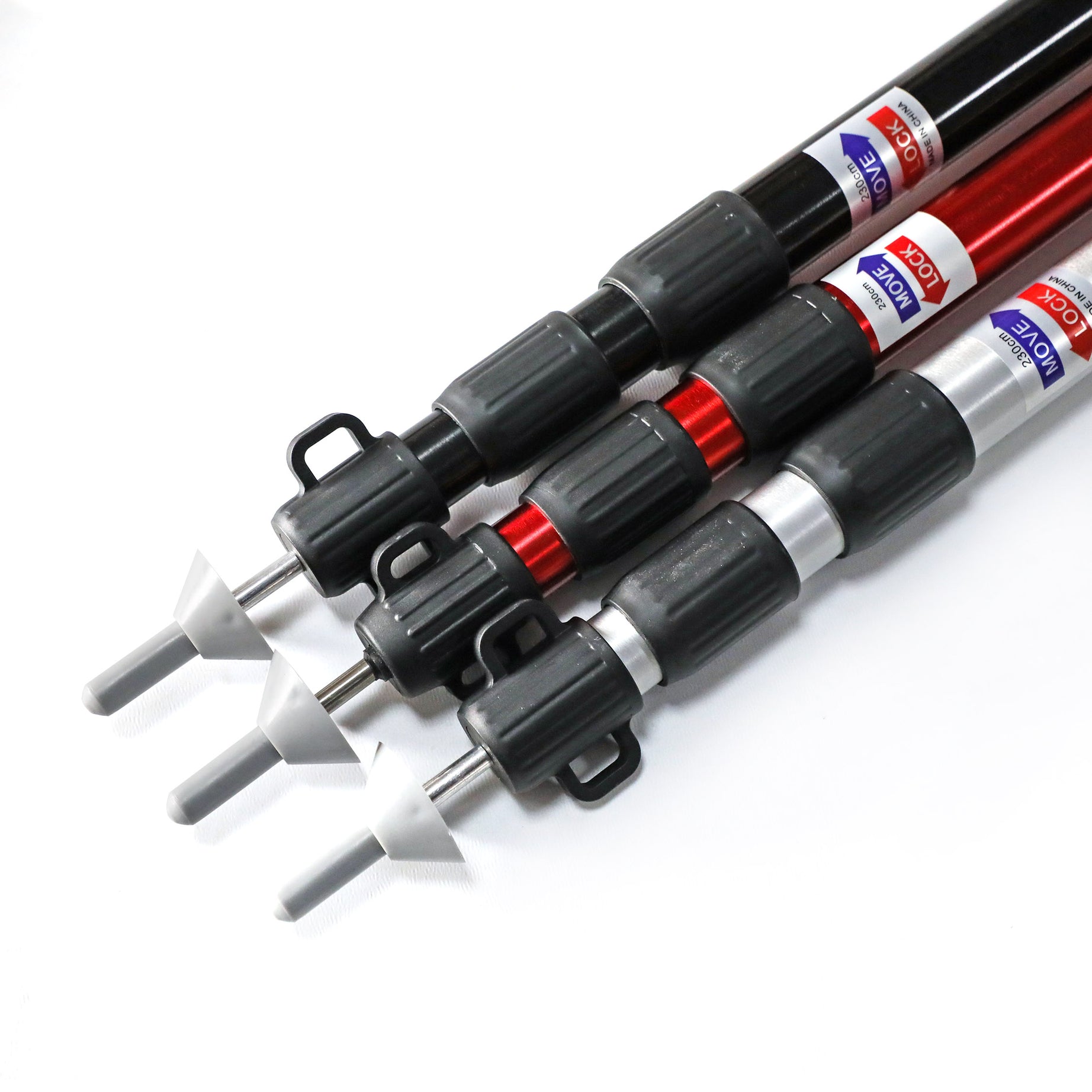 Outdoor Adjustable Lightweight Tarp Telescopic Tent Poles for Camping
