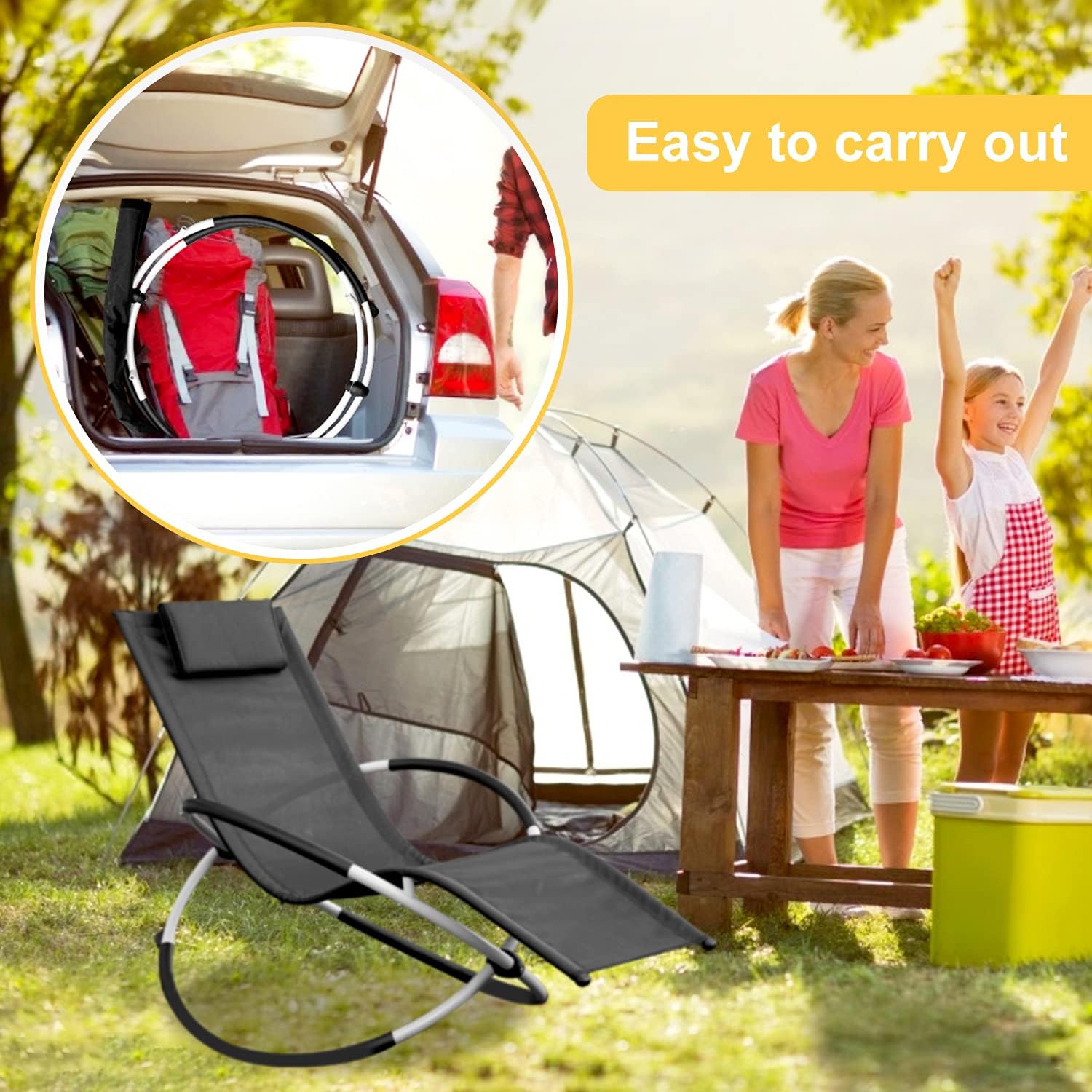 Breathable And Comfortable Wholesale Outdoor Beach Lounge Chair Adjustable Zero Gravity Patio