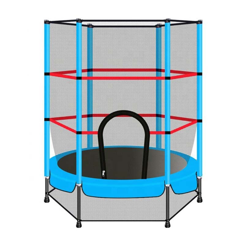 Customizable Outdoor Mini Gymnastics Trampoline With Safety Enclosure