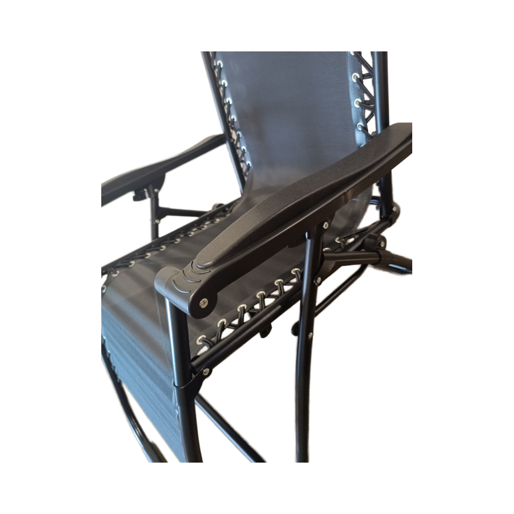 Basic Promotional Outdoor Adjustable Zero Gravity Sun Lounge Folding Garden Patio Deck Bench Chair Recliner