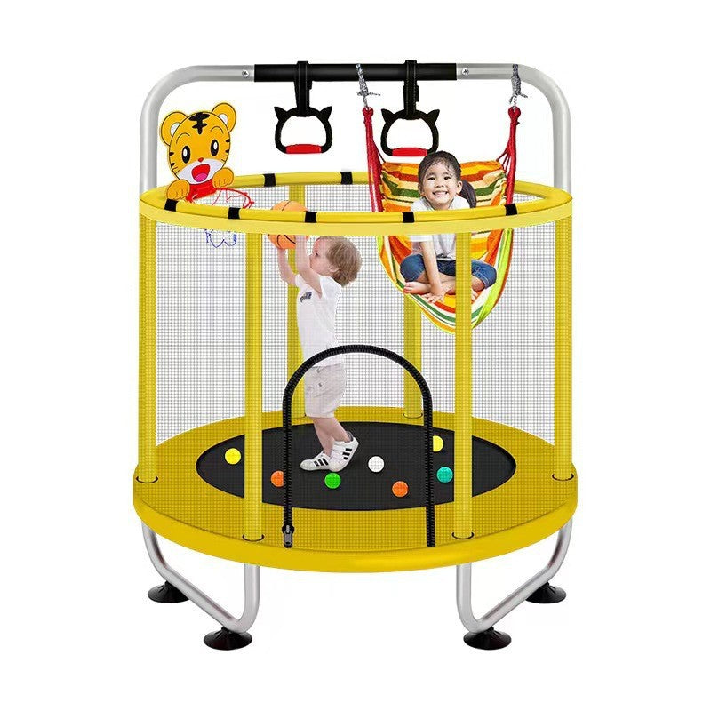 Adults Park Kids Indoor Amusement Family Home Trampoline Toys Indoor Outdoor Baby Trampoline With Enclosure Net