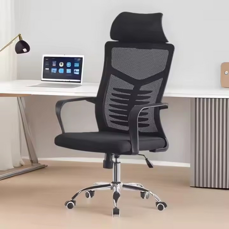 Height Adjustable PP Office Computer Chair Mesh Office Ergonomic Chair