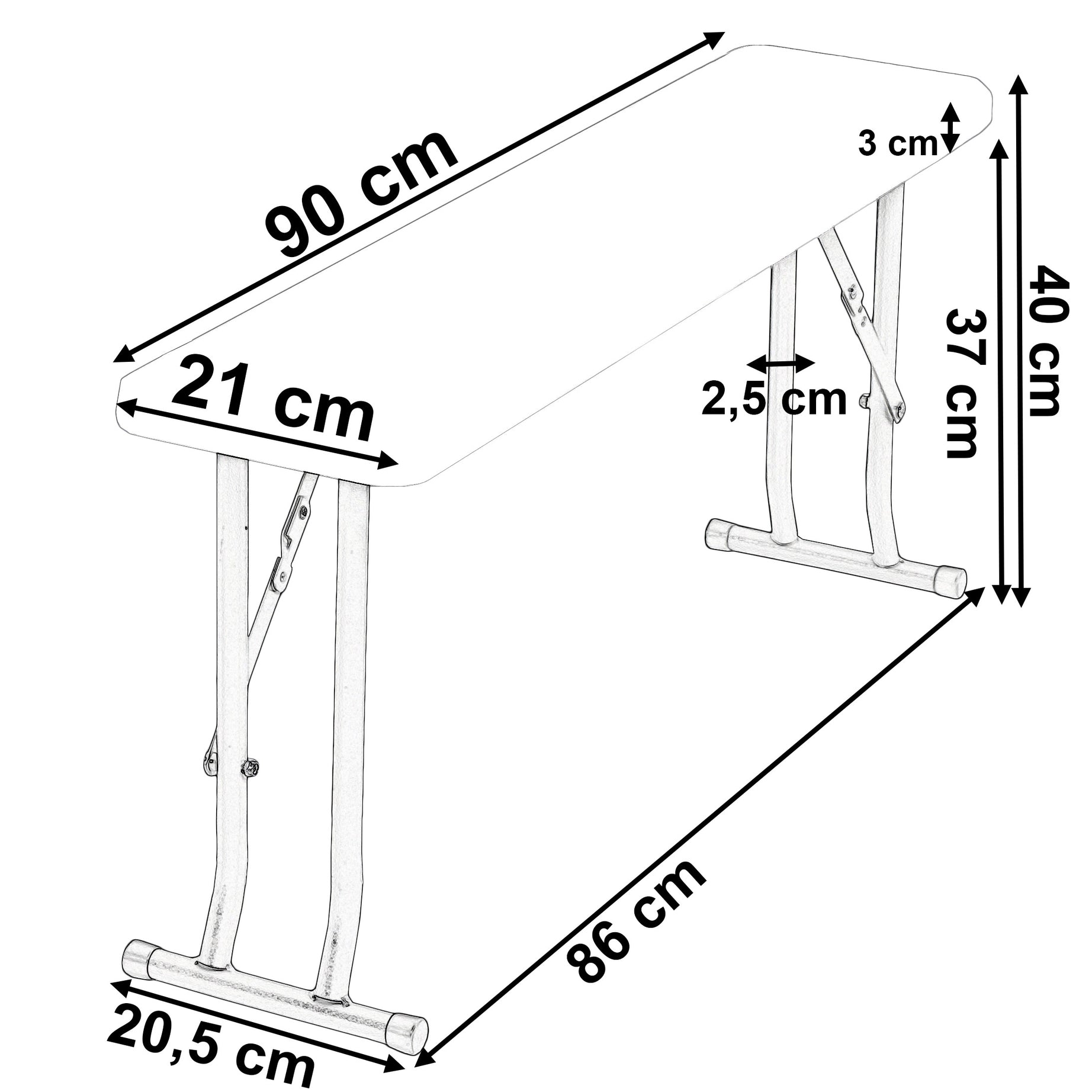 Outdoor Camping Portable White Plastic Folding Picnic Table And Set