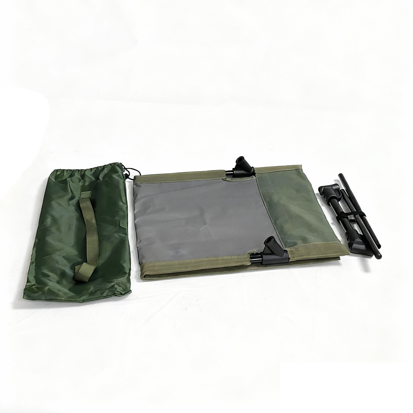Outdoor Folding Beach Chair Compact Camping Hiking Picnic Mat with Backrest