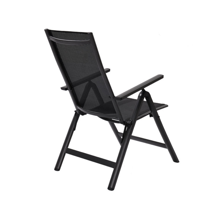 Outdoor Folding Lounge Chair Stackable Aluminum Garden Chair For Wholesale