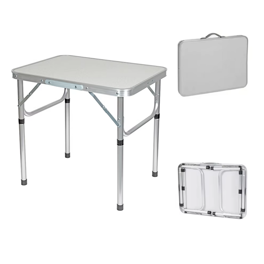 Outdoor Adjustable Lightweight Portable Aluminum Folding Table
