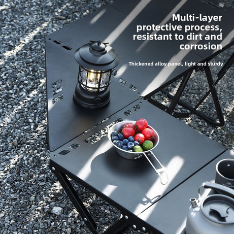 Outdoor Furniture Portable Lightweight Tactical Foldable Camping Picnic Table