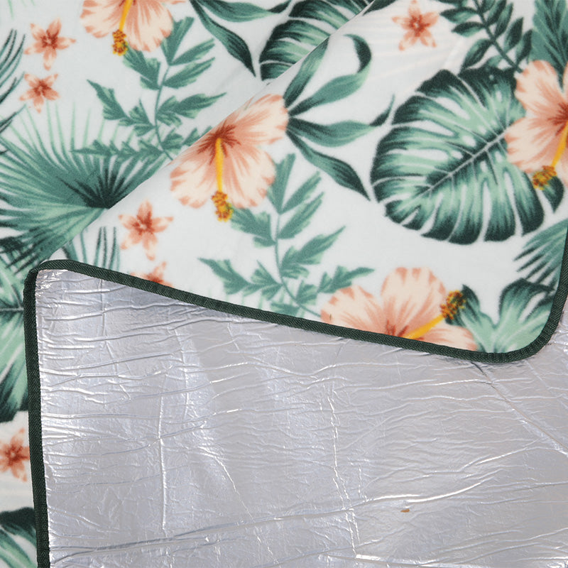 Outdoor Portable Sand-proof Waterproof Camping Beach Blanket Beach Accessories Foldable Printed Picnic Beach Mat