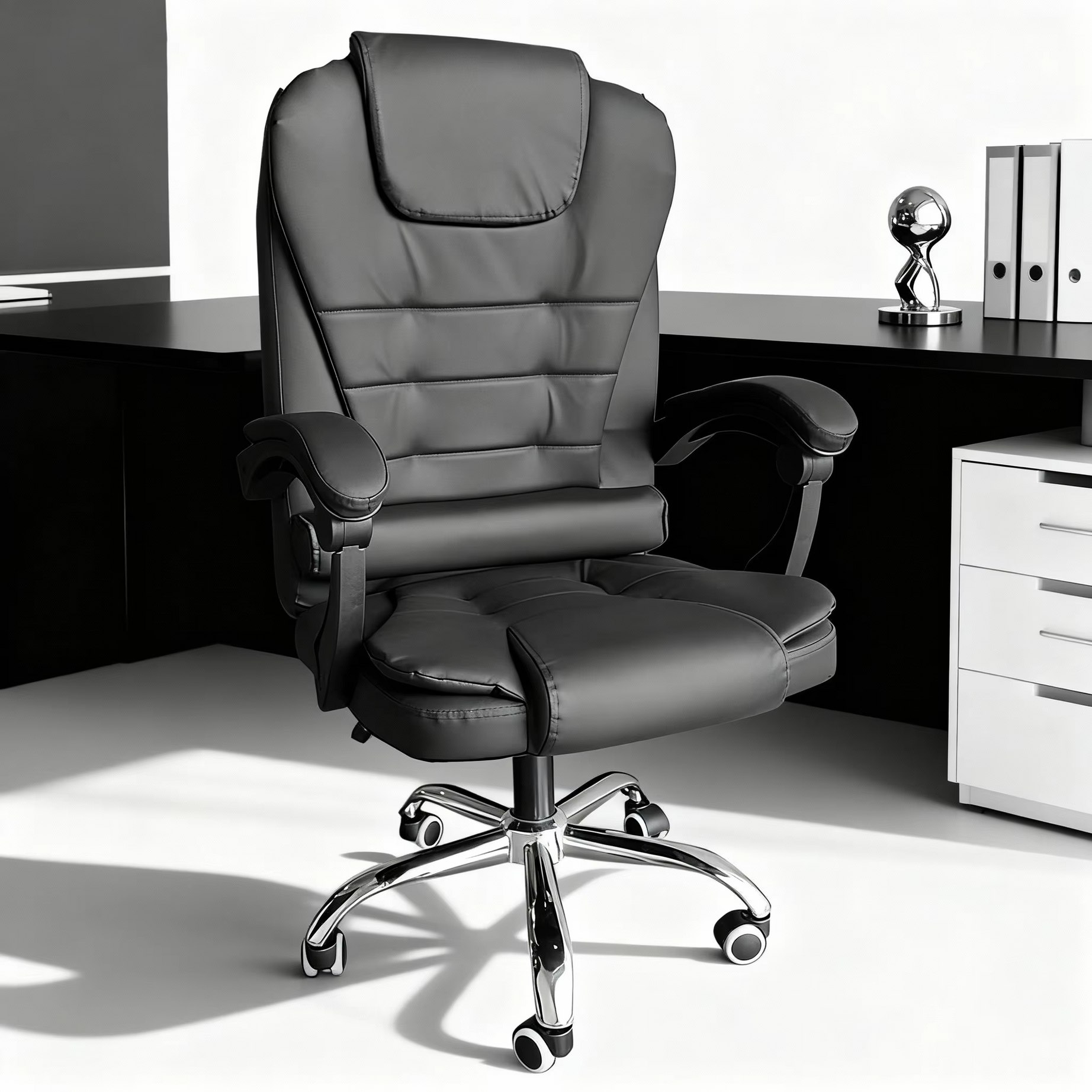 High Back Modern Swivel Ergonomic Executive Leather Office Chairs