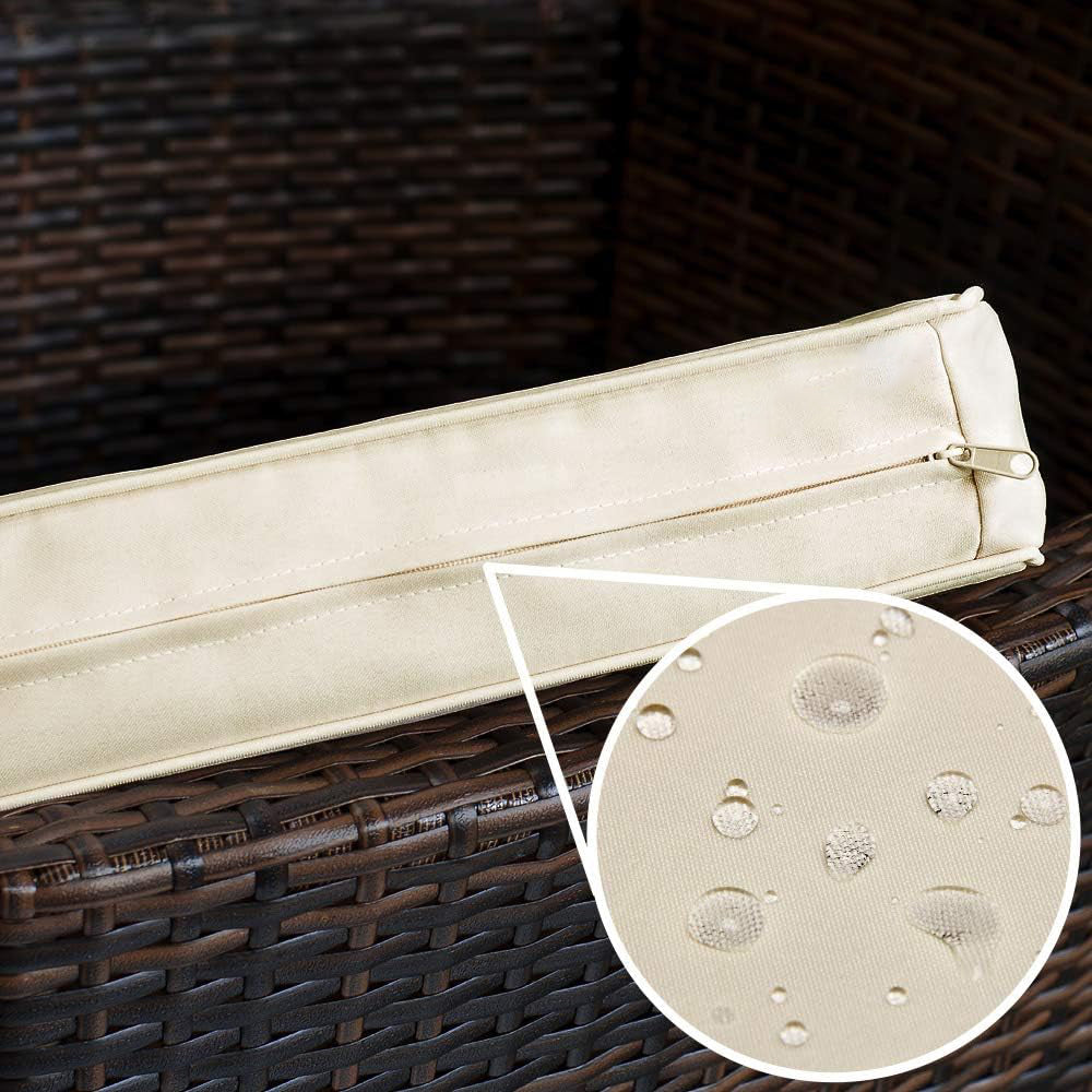 PE Rattan Dining Table Factory Wholesale Outdoor Furniture Garden Chair Patio Set