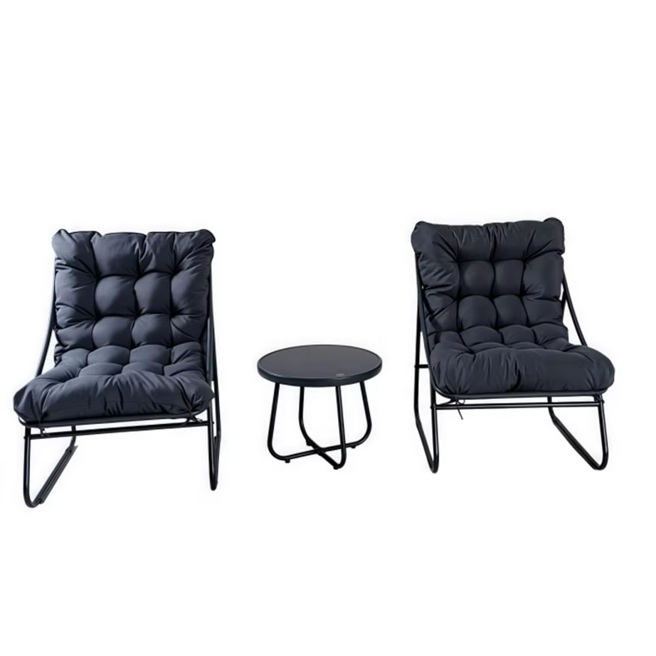 Patio Garden Chairs Set Outdoor Furniture Luxury Single Sofa